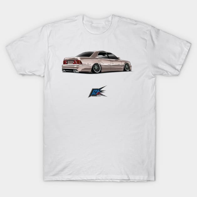 lexus ls400 gold T-Shirt by naquash